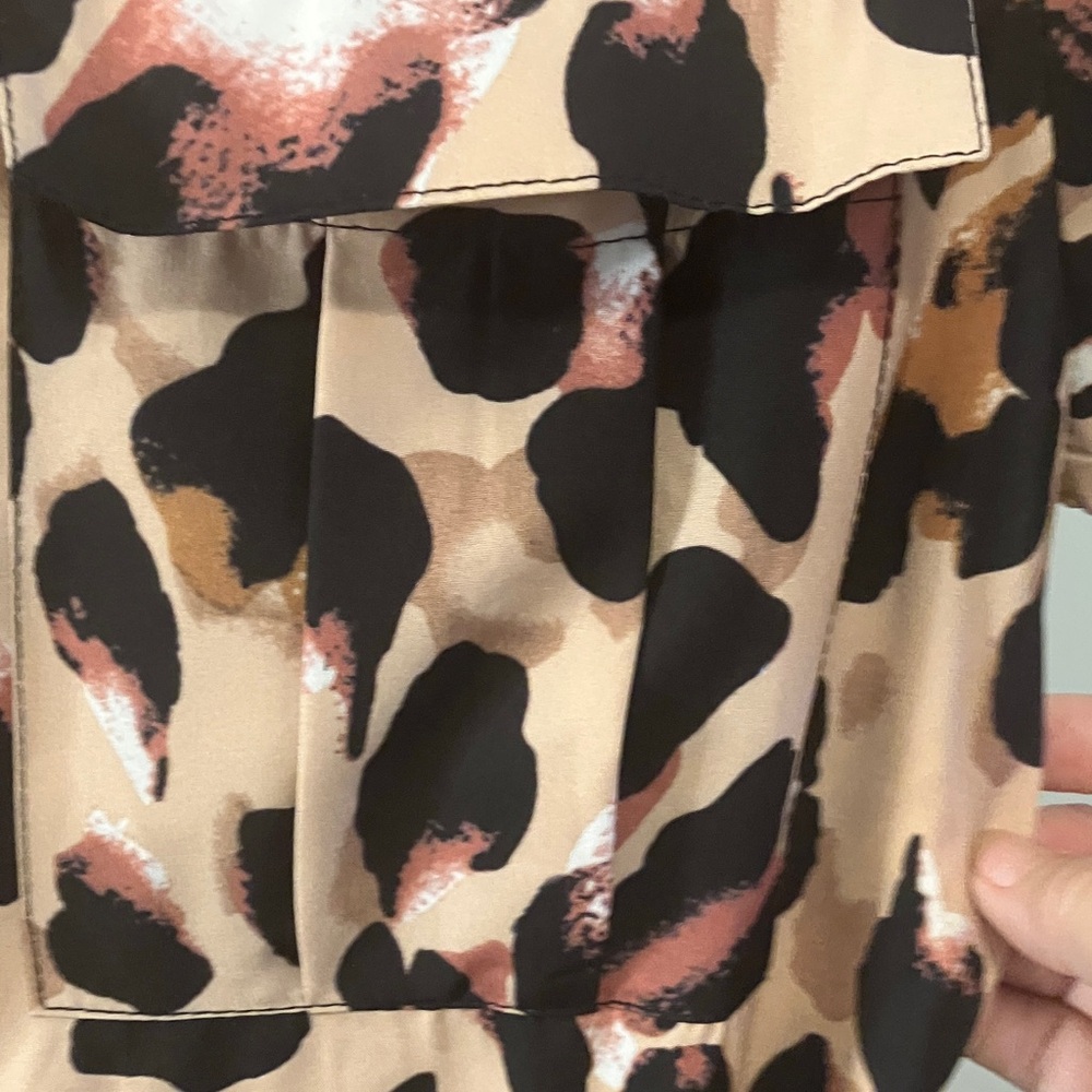 Leopard Print Jumpsuit - Picture 11 of 17